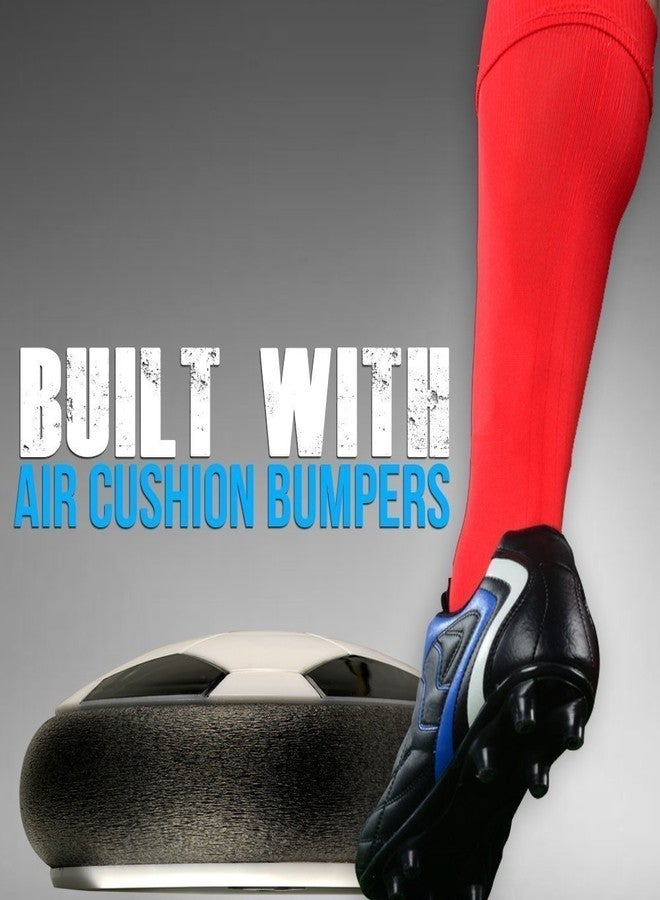 Kevim Magic Air Hover Football Toy, Indoor Play, White Floating Hover Football with Colorful Flash Light Effect - Image 3